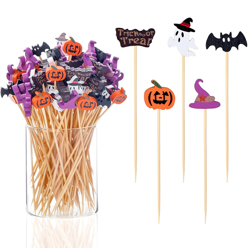 Centerpiece Stick - 50/100 adet cadılar bayramı partisi kürdan