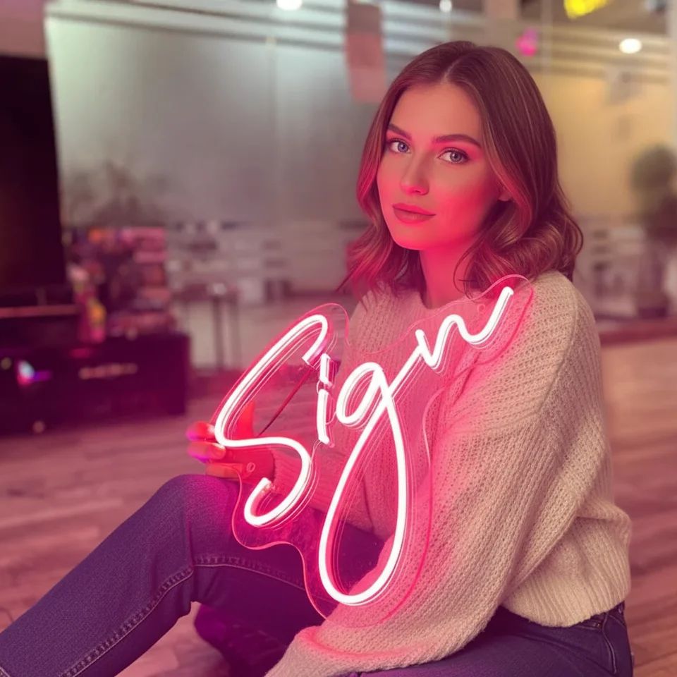 Neon Sign Party - Özel Neon Tabela Kişiselleştirilmiş Doğum Günü