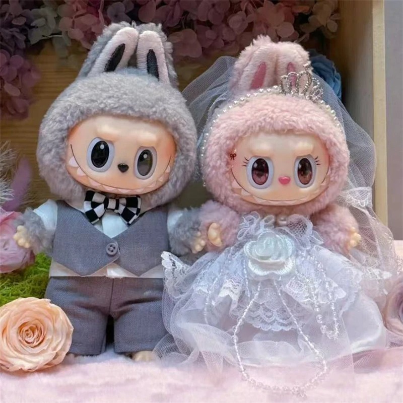 Event Suppliers - 15 17cm Labubu Bebek Düğün Aşk