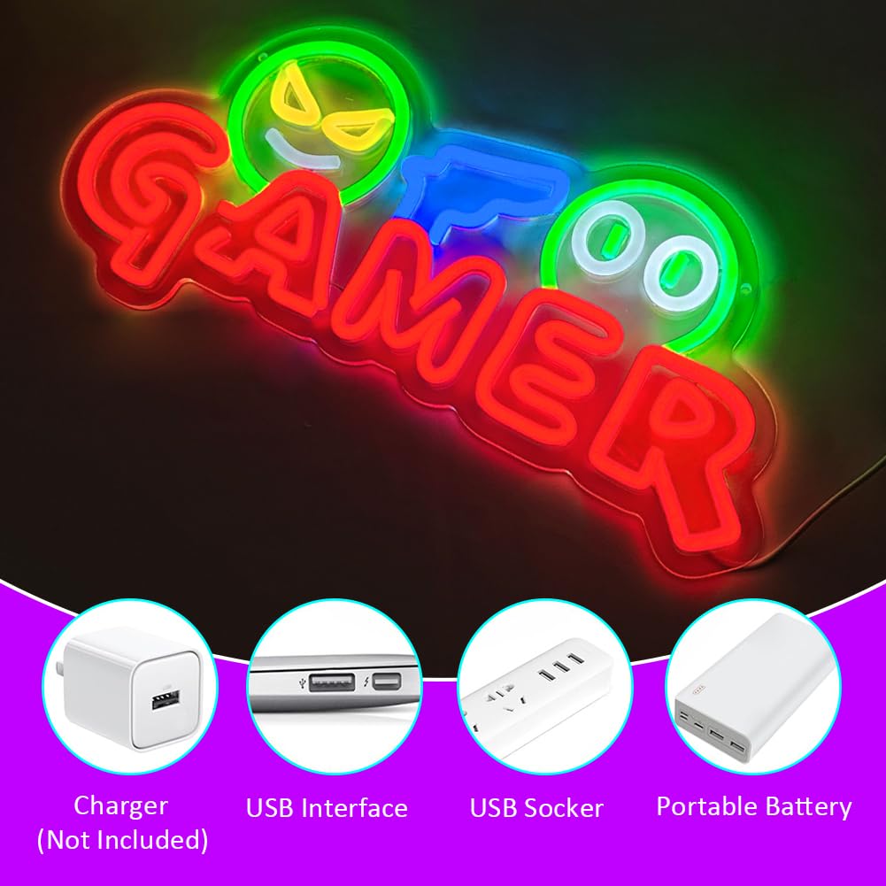 Oyuncu Neon Tabelası LED Duvar - Neon Sign Party incelemesi ve fiyatı