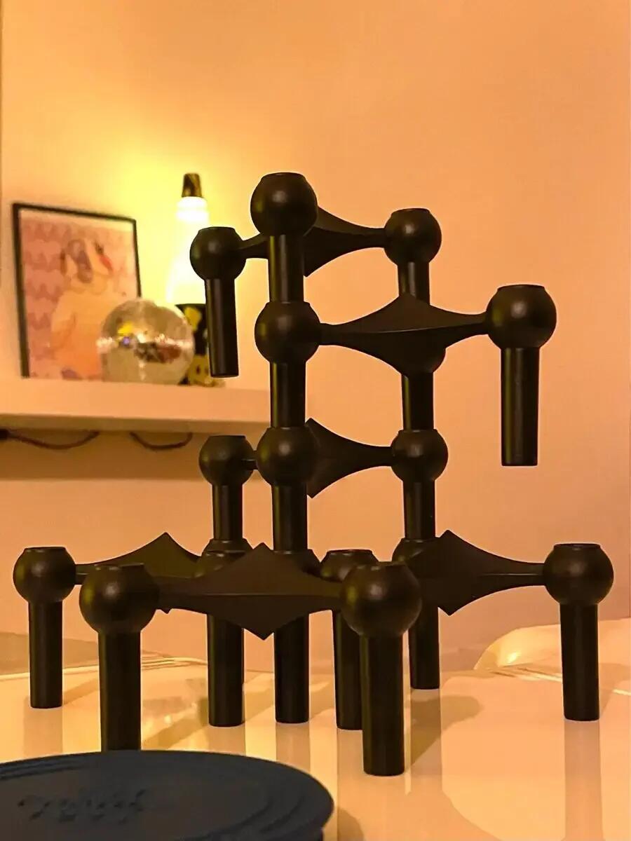 Metal Moleküler Yapı Mumluk Si - Centerpiece Stick incelemesi ve fiyatı