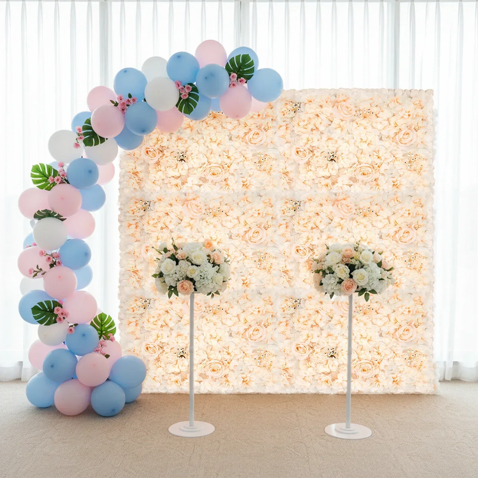 6 adet 60*40cm yapay çiçek duv - Flower Wall Panel incelemesi ve fiyatı