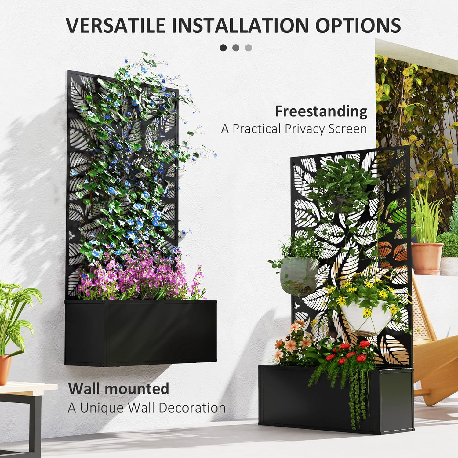 Tırmanıcı Bitkiler için Çerçev - Flower Wall Panel incelemesi ve fiyatı
